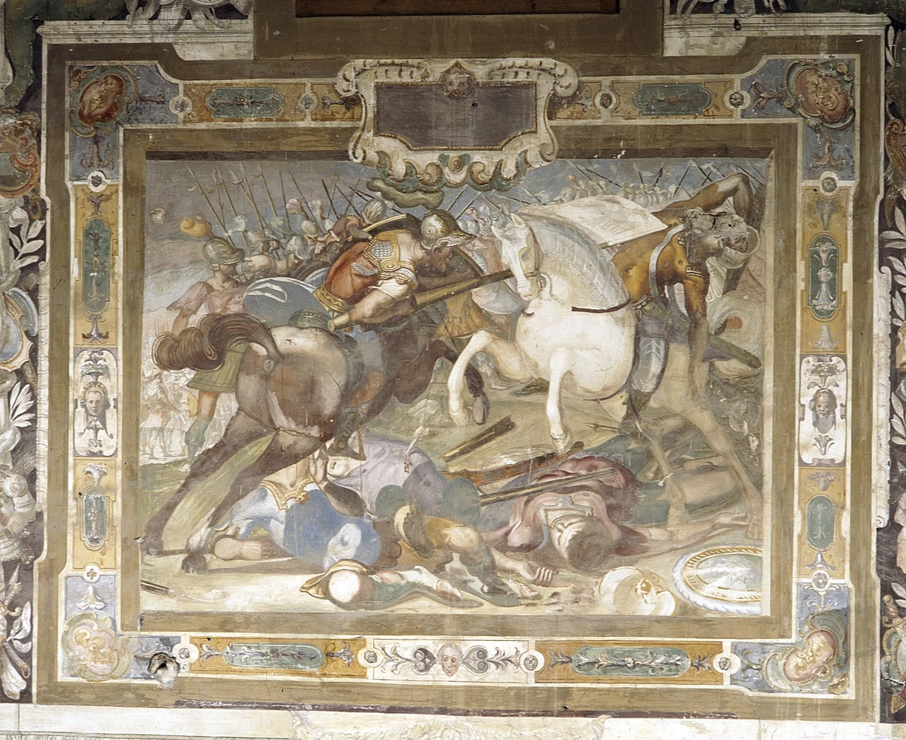 Scena di battaglia - Villa Medicea della Petraia, Firenze
